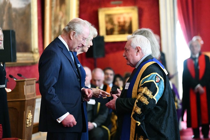 Two men having a conversation